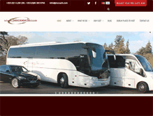 Tablet Screenshot of jamesmullallycoachhire.com